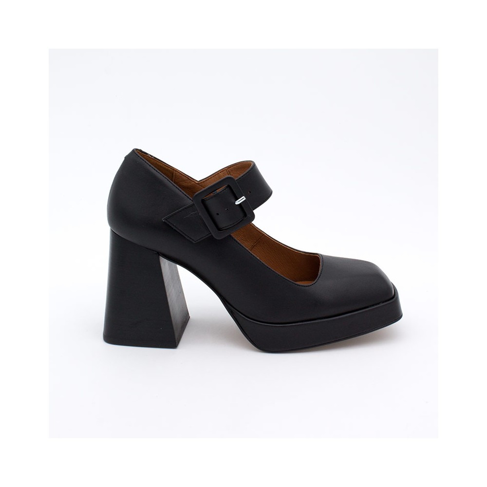 BIANCA - Mary Jane shoes with chunky heel & platform