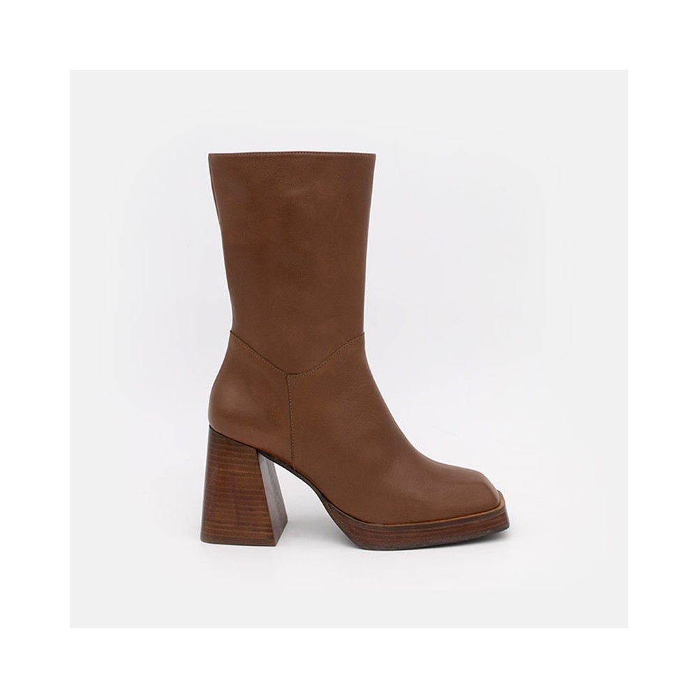 OLAMA - Comfortable women's chunky heels and platform boots