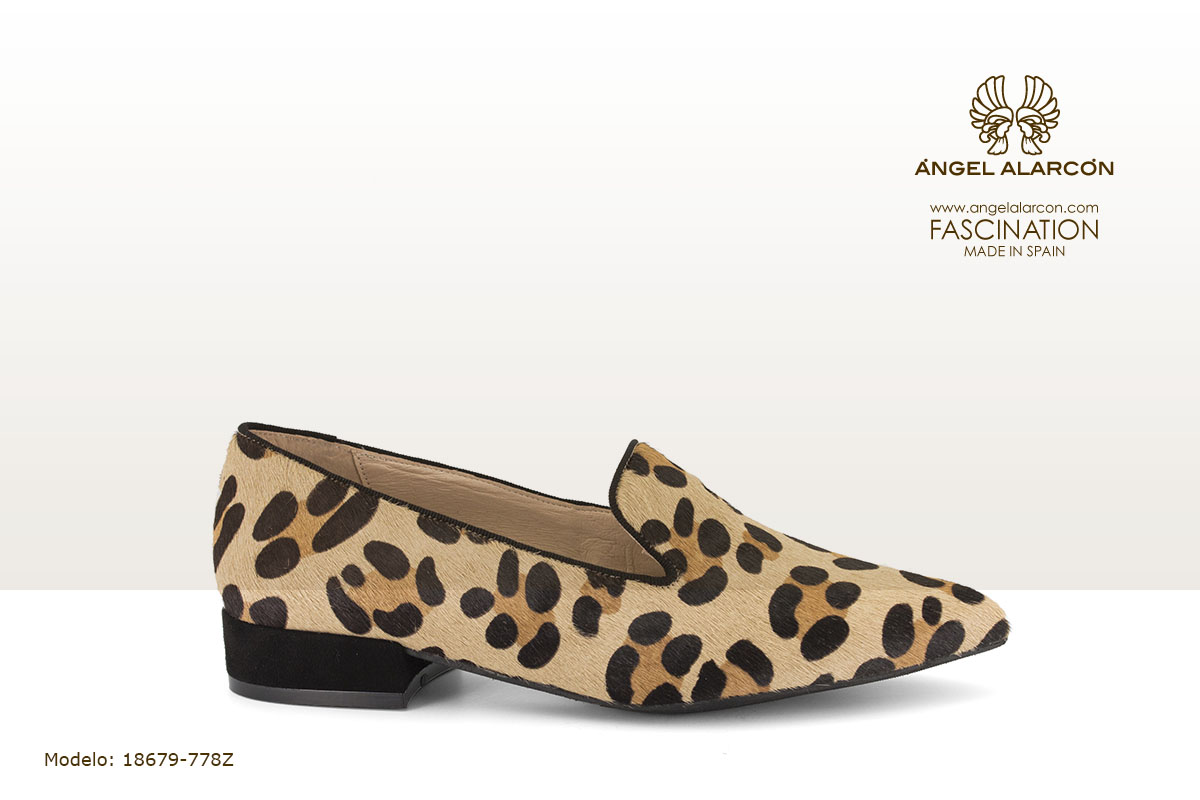 18679-778Z zapatos invierno 2019 winter autumn shoes Angel Alarcon - mocassin de guepardo